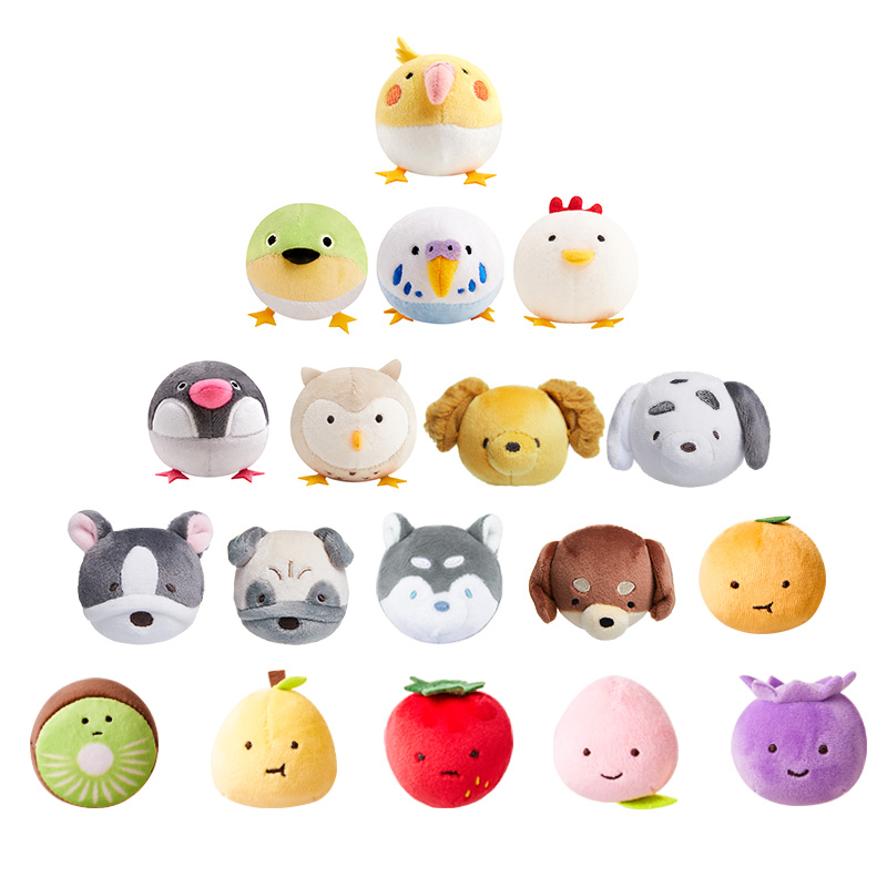 卡小姐新品 减压发泄动物卡通公仔球 解压神器娱乐捏捏玩具玩偶