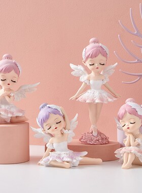 可爱风治愈系安妮公主办公室桌面卧室小摆件装饰品生日礼物送女孩