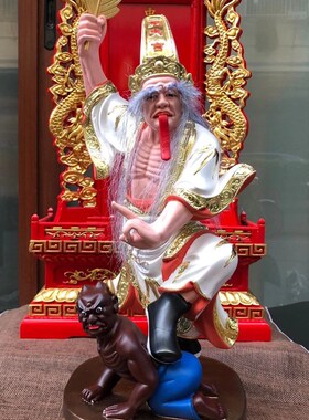 大二爷伯七爷八爷马来西亚金身阴神乩童神明黑白无常神明神像
