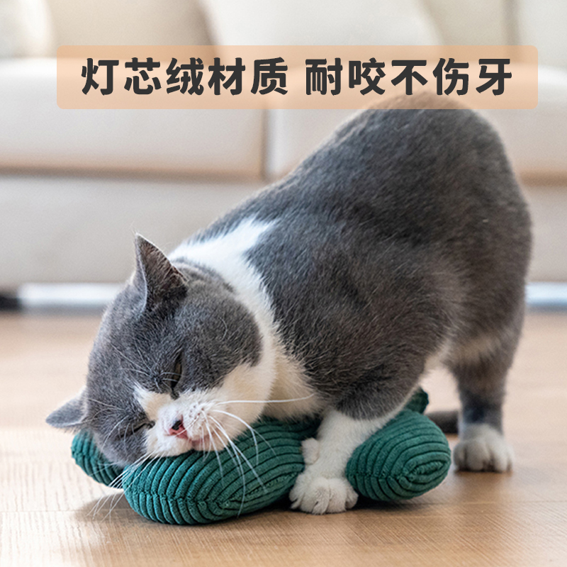 猫玩具啃咬磨牙布偶猫薄荷玩偶自嗨解闷神器逗猫棒幼猫小猫咪用品