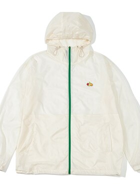 CONKLAB撞色水果基础外套男士连帽宽松上衣夏冰感轻薄情侣装潮