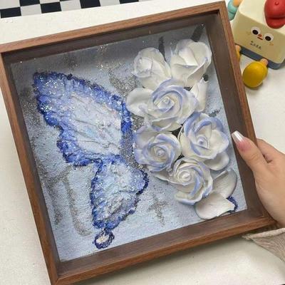 蝴蝶元素diy手工礼物送女生生日礼物闺蜜小众高级有纪念意义毕业