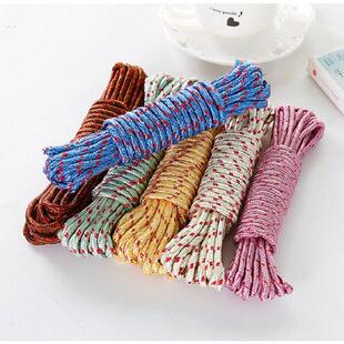 10米加粗晾衣绳室外晒衣绳拉紧扣凉衣服编织户外防滑挂晒被子绳子