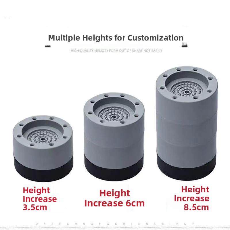 洗衣机基础框架增加全自动滚筒冰箱万能增强防滑防震脚垫防震垫
