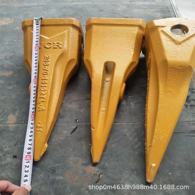 挖掘机小松PC100PC200耐磨挖掘机斗齿 齿根齿座