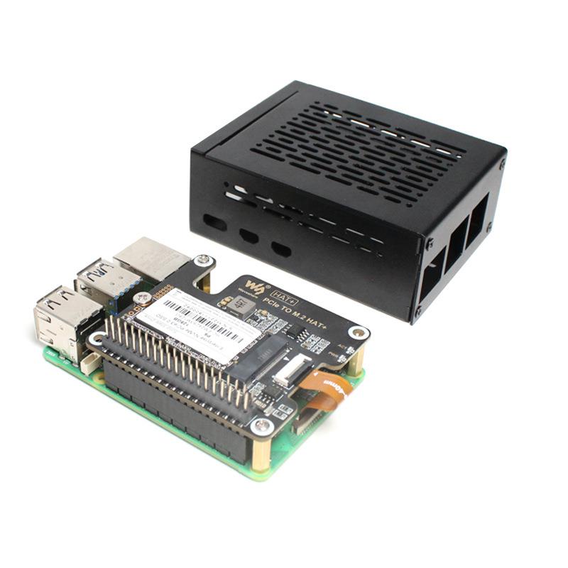 树莓派5 PCIE转M2转接板 M.2 2230/2242 NVME SSD固态硬盘扩展板
