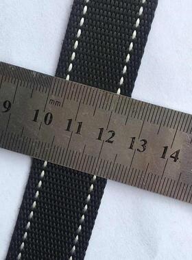 2.5CM 黑色加两条白 承重600KG 仿尼龙健身 吊环带