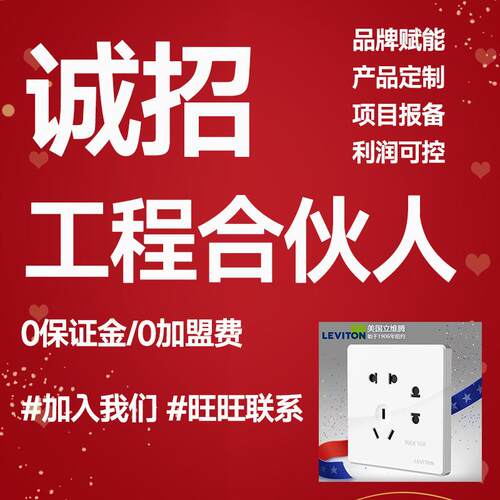 美国立维腾网线网口插座面板电脑网络接口6六类千兆单口含模块