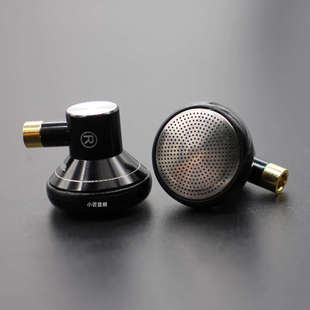 小匠音频15.4mm金属平头耳塞金色LCP膜 HIFI人声mmcx母座插针耳机