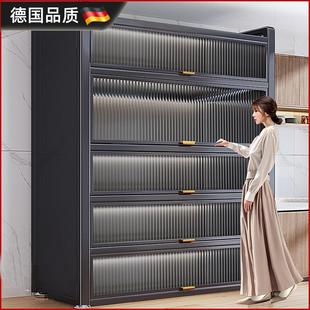 德国厨房墙壁置物落地微波炉家用带门多功能多层收纳柜橱柜储物柜