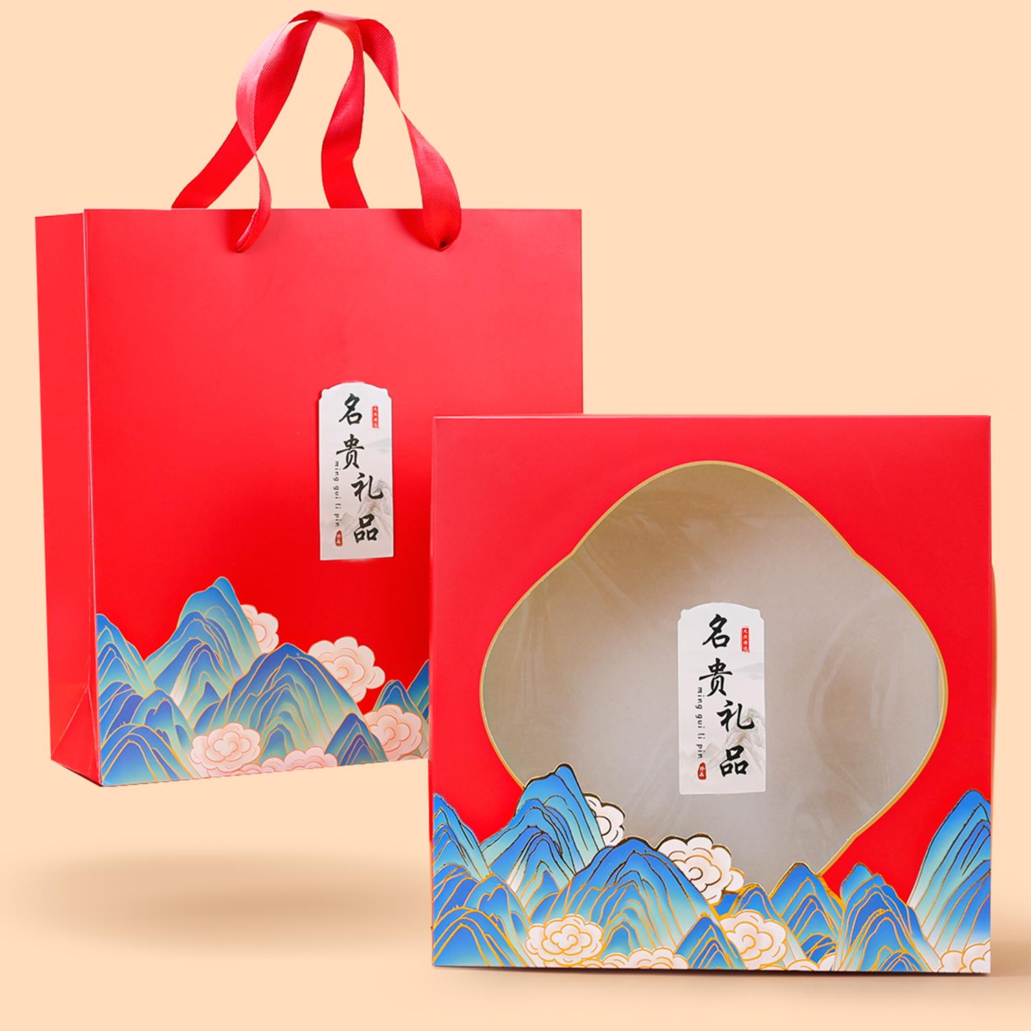 羊肚菌礼品盒菌菇礼盒空盒香菇红菇松茸折叠纸盒鱼胶包装盒子定制