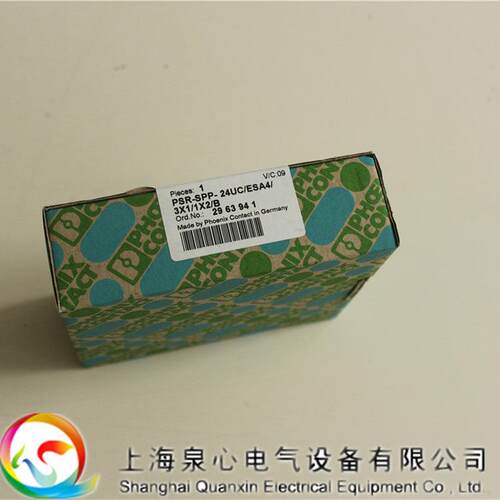 PSR-SPP- 24UC/ESA4/3X1/1X2/B 继电器菲尼克斯2963941