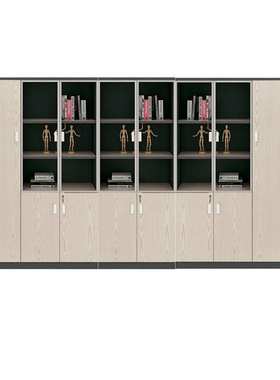 现代简约文件柜立体式多功能办公档案柜资料过落地书柜GYC33