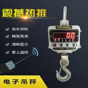 蓝箭电子吊秤OCS AAE电子吊磅3吨5吨吊钩称10t15t行车挂秤1吨