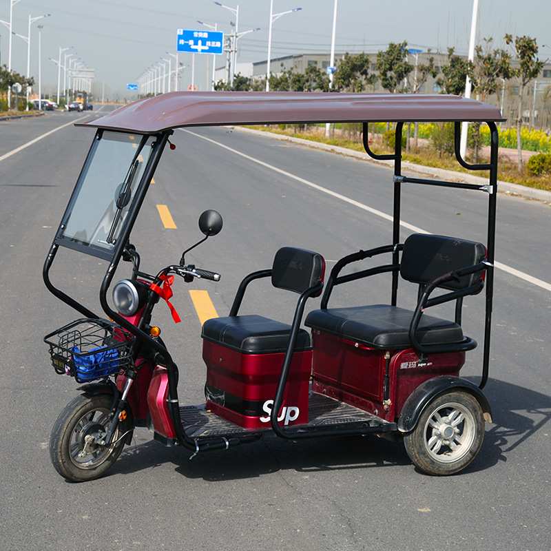 L6Y 封闭休闲车雨棚电动三轮车车棚透明小巴士防雨棚加厚小型车