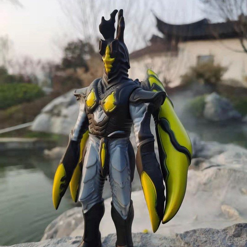 海帕EX火焰杰顿幼虫超级芝顿死镰庞芝顿佩丹尼姆可动软胶怪兽玩具