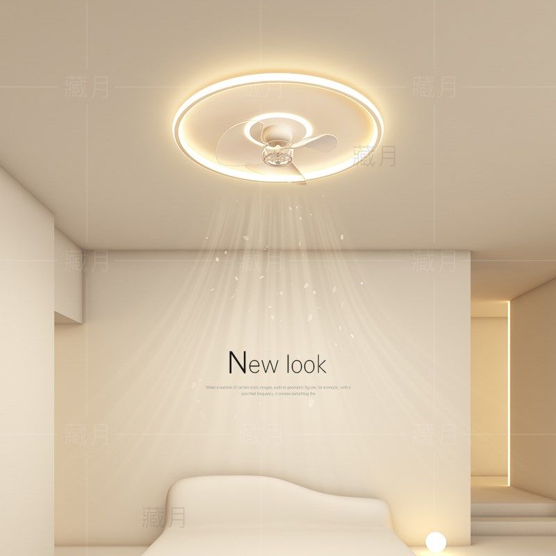 创意风扇灯简约现代LED吸顶灯主卧室灯餐厅书房灯客厅灯中山灯具,家装灯饰光源,风扇灯,淘宝优惠券,粉丝福利购,淘宝优惠卷