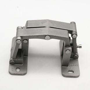 不锈钢石材门铰链防火消防门合页管井门干挂石材隐形暗铰二维可调