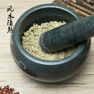 石臼捣药碎辣椒压蒜蓉罐神器家用青石磨手工石对窝大号擂钵研磨器