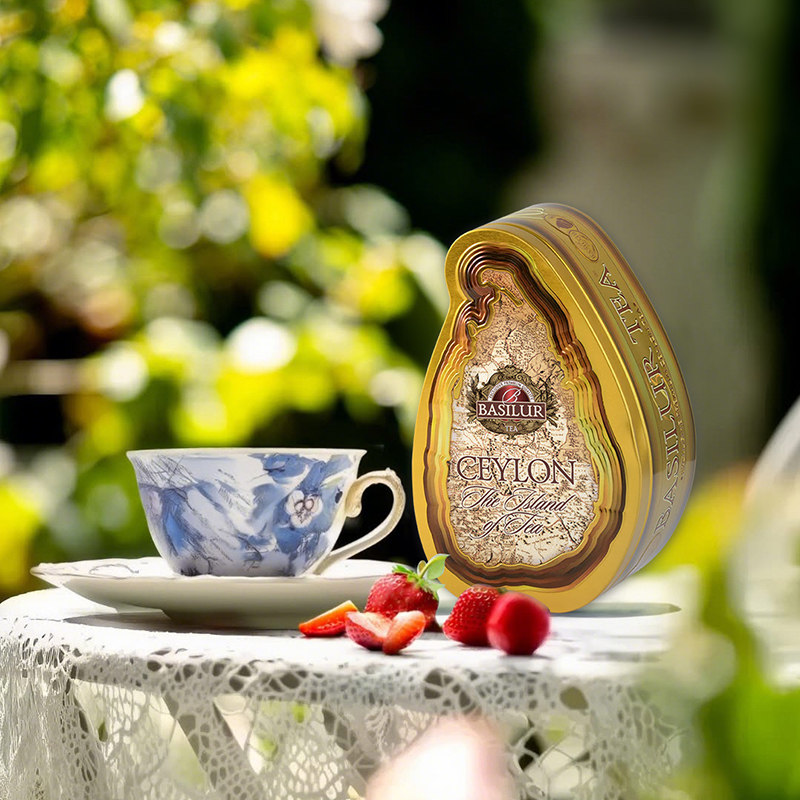 BASILUR斯里兰卡进口 宝锡兰红茶叶绿茶冲泡做奶茶罐装送礼高档,茶,特色产区红茶,淘宝优惠券,粉丝福利购,淘宝优惠卷