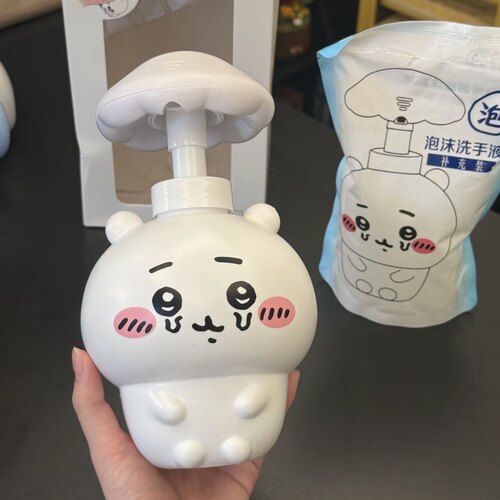 吉伊洗手液瓶！按压出云朵泡泡