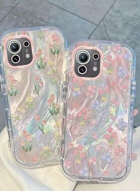 小米11pro手机壳M2102J2SC软硅胶ml11保护套5g镜头全包防摔m2011k2c个性创意小米十一青春版可爱mi11lite女款