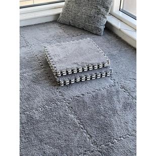 风绒面拼接儿童爬行泡沫地垫卧室加厚隔音地板垫床边家用地毯
