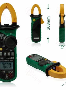 厂家直销MS2108数字交直流真有效值浪涌电容占空比钳形表现货