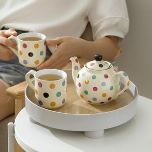 ins风木质茶壶托 托盘客厅零食香薰化妆品收纳盘家用水果盘桌面盘