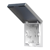 插座冰箱隐形插座10A五孔面板暗装 86型嵌入式 隐藏插座内凹内嵌式