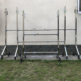 广而优移动白板支架教学办公配套白板绿板黑板支架立式白板架烤漆