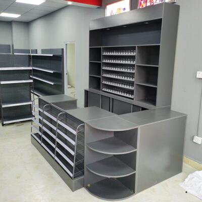 定制便利店收银柜台烟酒柜组合小型柜台多功能酒柜烟酒简约现代柜