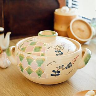 万土烧老式土锅家用煲汤砂锅煮粥陶瓷陶土汤锅沙锅送礼明火瓦斯炉