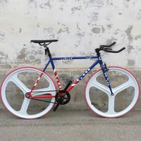 新款死飛車活飛倒剎男女款青少年學(xué)生單車倒騎復(fù)古刷街利器自行車