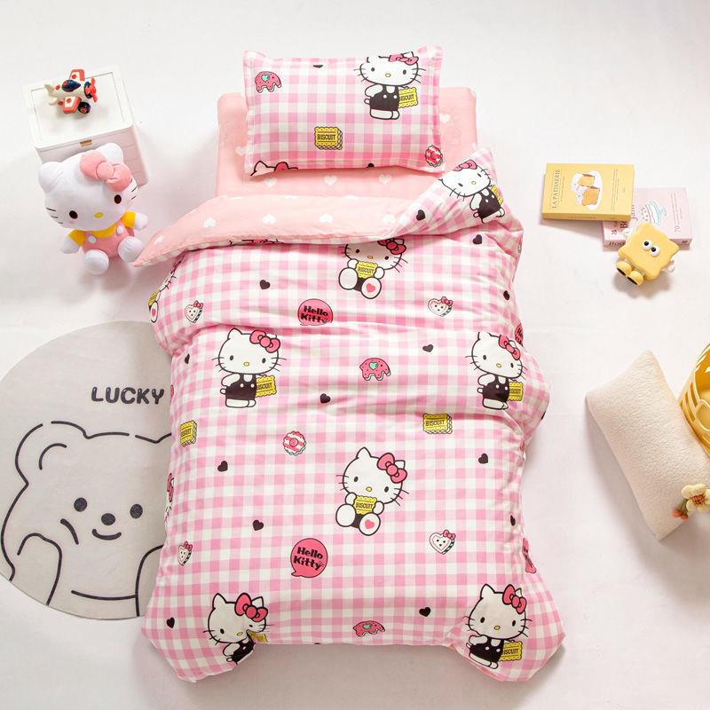 A类纯被棉幼儿园被件套儿三童子午睡棉褥宝ATR宝入园六七件整套被