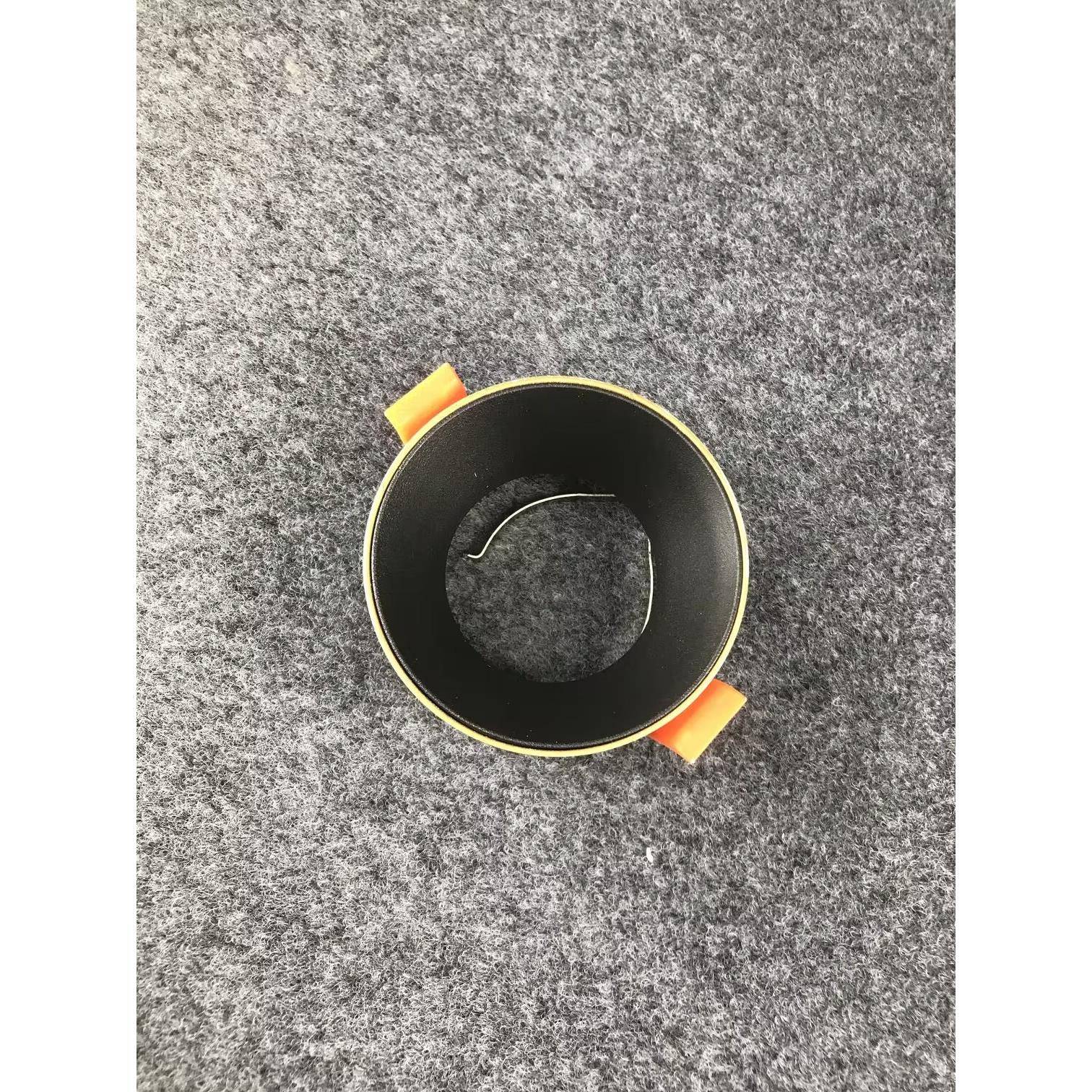 格栅平板圆形方形GU10MR16灯架斗胆灯外壳卤素GU5.3灯杯模组面环