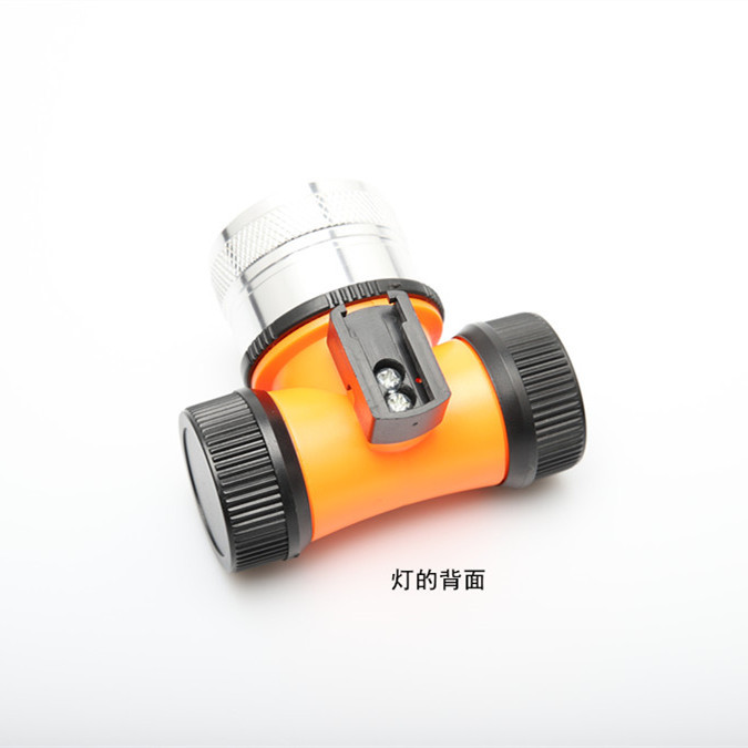 T6强光L2黄光紫光亮潜水头灯水下防水补光夜潜远射车灯26650