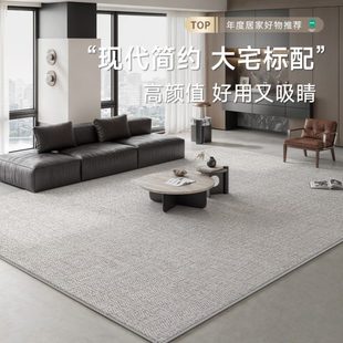 意式 地毯客厅2025新款 极简轻奢高级防水免洗可擦家用沙发卧室地垫
