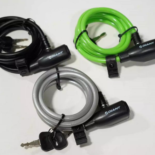 出湾湾大厂库存老款自行车锁钢缆锁骑行装备防盗君子锁大门锁链锁