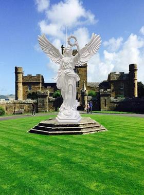 玻璃钢雕塑定制人物雕像欧式西方装饰品庭院景观花园酒店建筑摆件