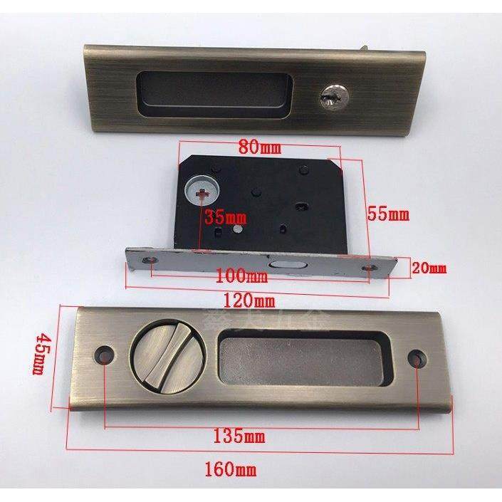 锌合金移门锁移门锁黑色推拉门锁金色移门锁厨房室内移门锁锌合金,基础建材,机械门锁,淘宝优惠券,粉丝福利购,淘宝优惠卷