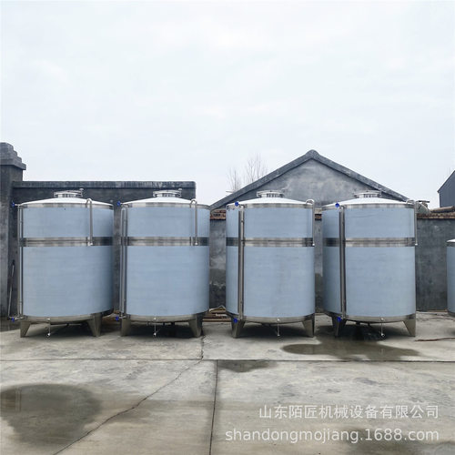 不锈钢储存罐 3立方润肤乳暂存罐 白钢化妆品密封罐 坚固耐用