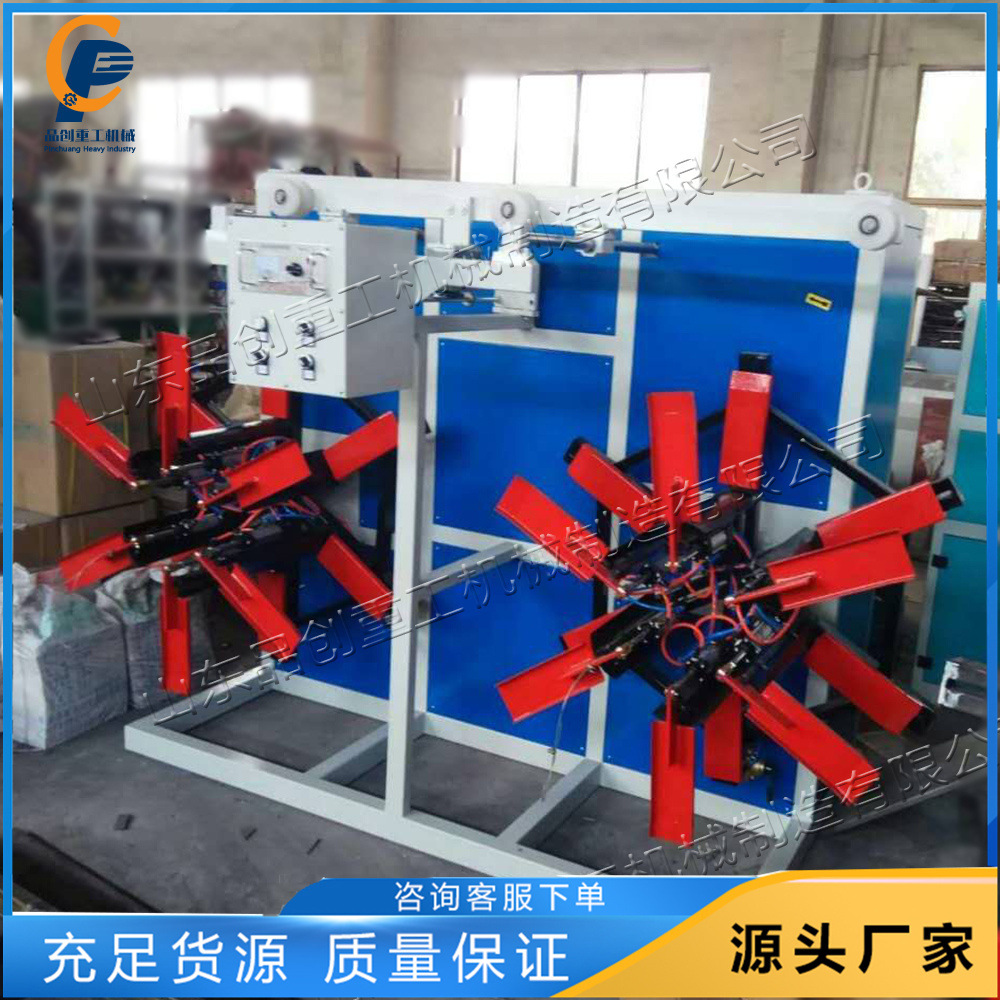 自动化管材收卷机 牵引盘管塑料管绕管机 气动复合管排线收管机