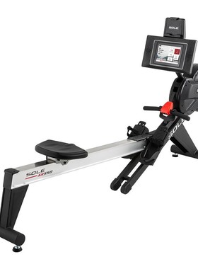 速尔SR550MAX高端智能家用电磁控风阻划船机触控屏训练健身器材