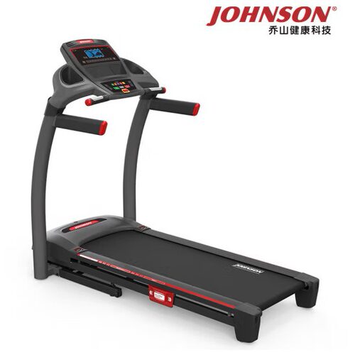JOHNSON乔山8.1T跑步机家用款静音可折叠小型室内多功能健身