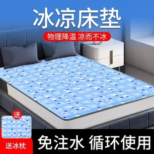 学生冰垫床垫冰坐垫宿舍降温神器凉席沙发垫家用子水床垫 凝胶夏季
