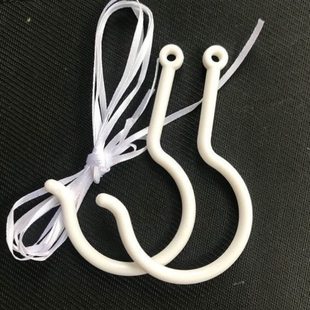 勾钩子家用塑料帐钩学生宿舍床帘蚊帐配件挂钩吊钩帐纱 挂蚊帐