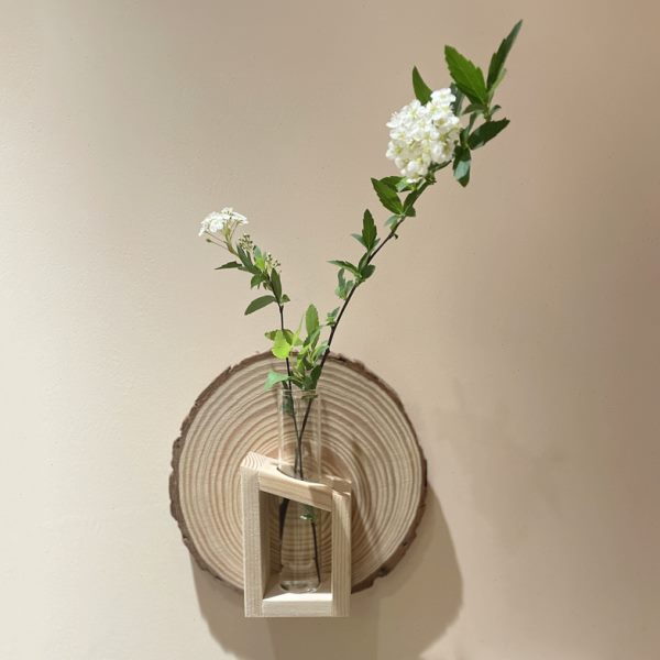 北欧壁挂水培植物墙上沙发挂件小花瓶品壁饰民宿绿植墙面装饰实木
