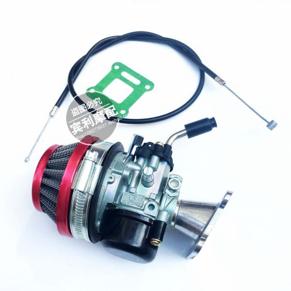 二冲2冲37水冷化油器47cc/49cc迷你小跑小越野改装化油器套件