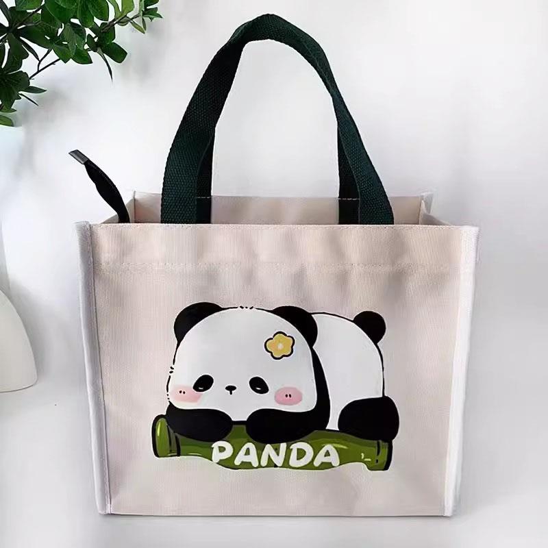 便当带子手提包防水保温小学生带饭包上班族大号餐包大容量便当包图片
